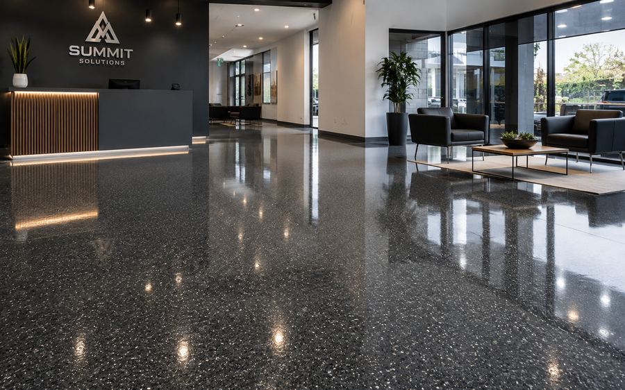 Commercial epoxy flooring